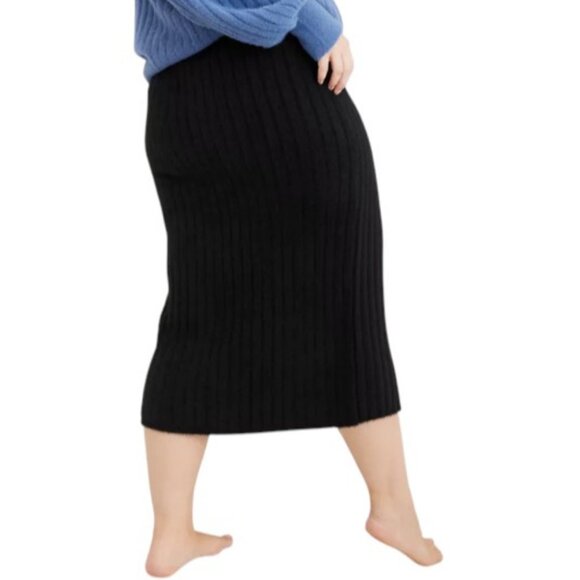 Aerie dark grey Buttercream sweater skirt size M - Picture 2 of 11